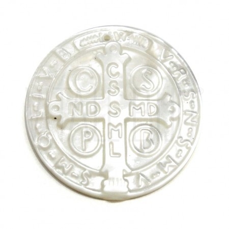 Medalha Cruz de São Bento 24mm...