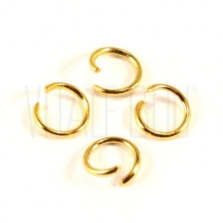 Pack 20 argolas 6mm x 1mm - Aç...