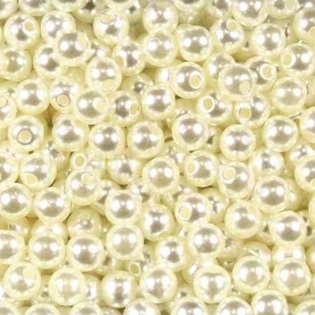 Pack 100 pérolas 6mm 