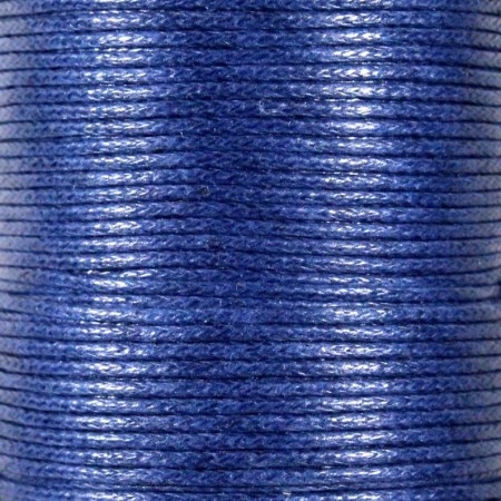 Fio algodão encerado 1mm - AZUL ESCURO