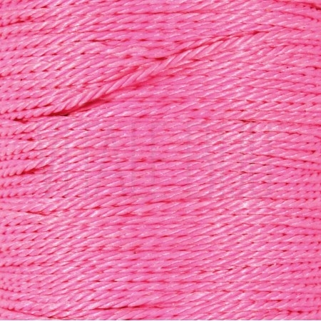 Fio algodão encerado torcido 1mm - FUCSIA