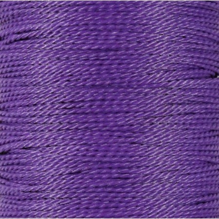 Fio algodão encerado torcido 1mm - ROXO