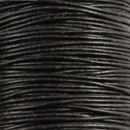 Fio de Cabedal 1mm - PRETO