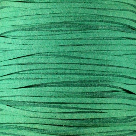 Fio de Camurça 3mm - Verde Rel...
