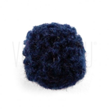 Pompom Bola de Lã 15mm - Azul Escuro