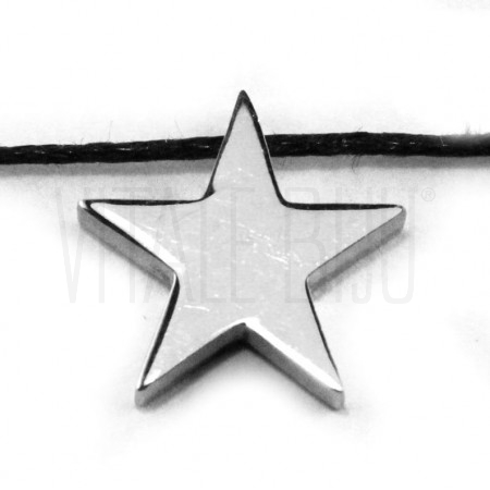 Pendente estrela 11x12 - aço i...