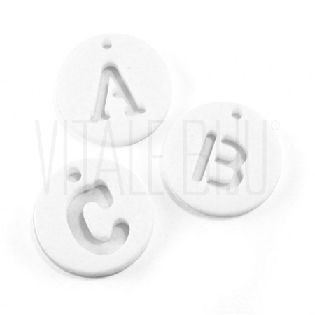 Pendente Letra Acrílica 21mm - Branco