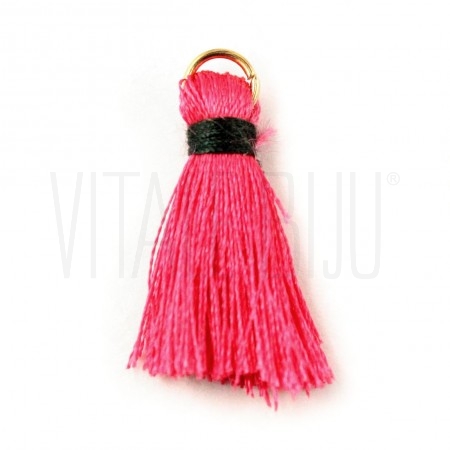 Pompom de Seda Pink c/ Verde T...