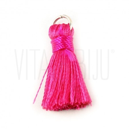 Pompom de Seda Pink +/- 22mm -...