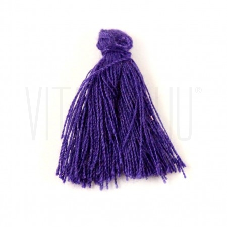 Pompom Linha de Algodão 30mm - Roxo