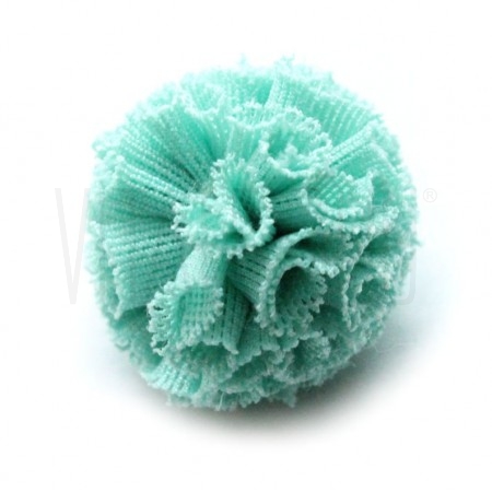 Pompom Bola de Renda 20mm - Verde Água