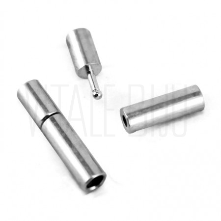 Fecho de pressão cromado 2mm